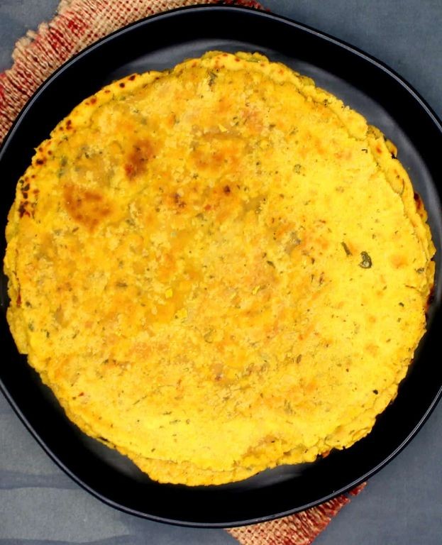 Besan Roti (Chickpea Flour Flatbread)