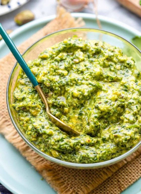 Cilantro Lime Vegan Pesto