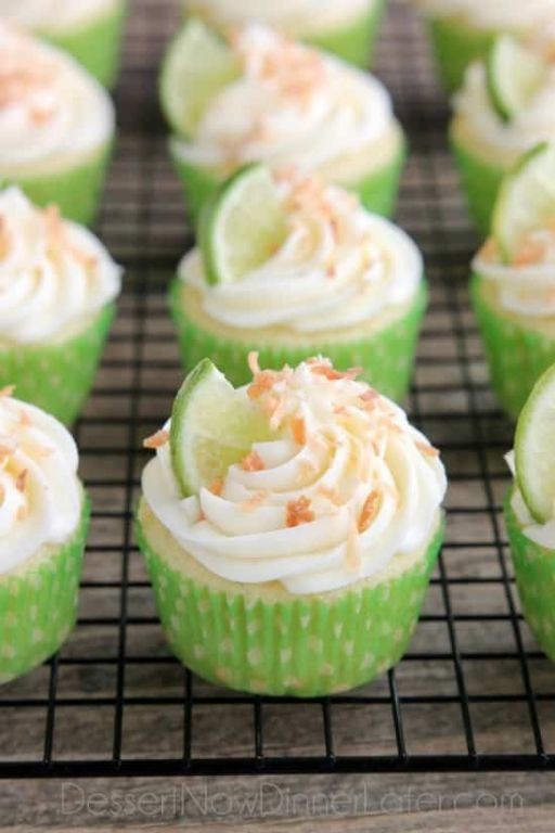 Coconut Lime Cupcakes