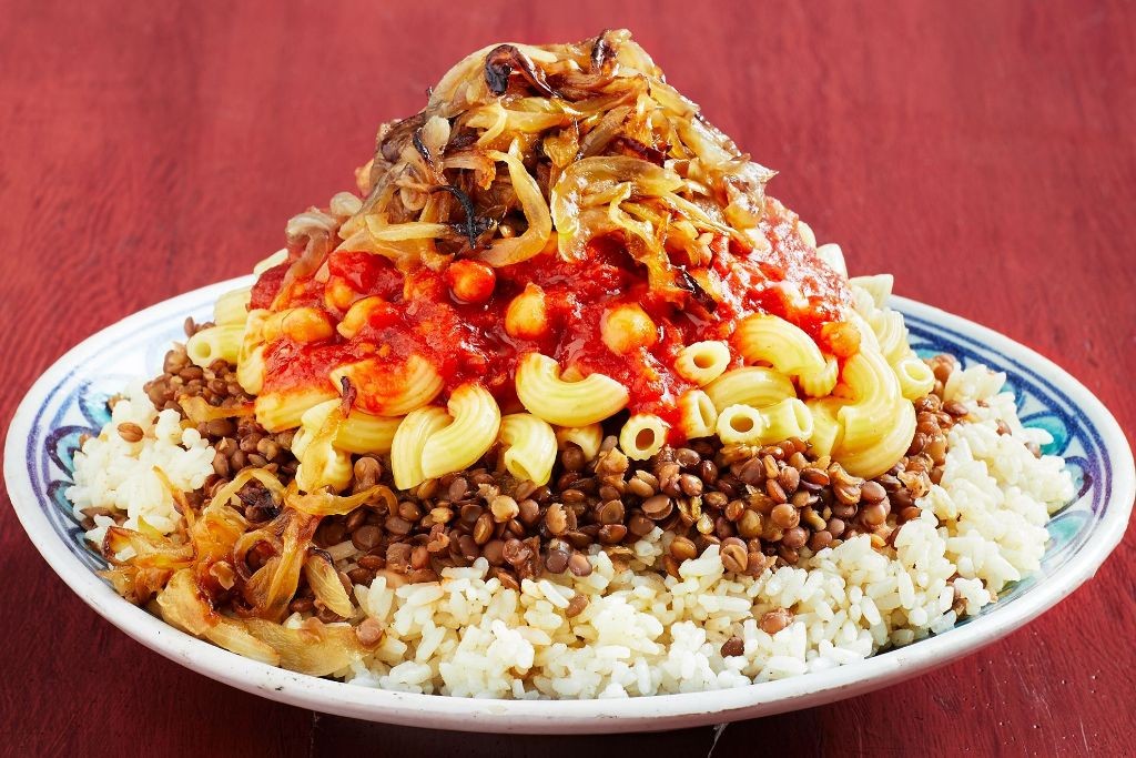 Egyptian Koshari with Lentils