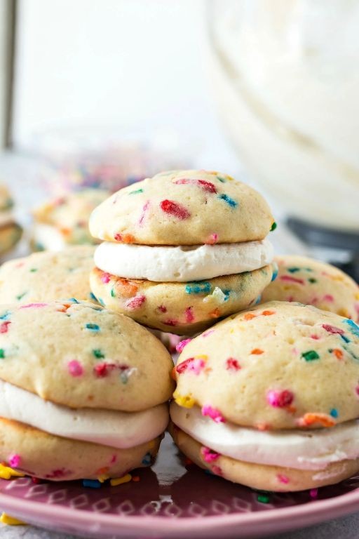 Funfetti Gobs with Rainbow Sprinkles