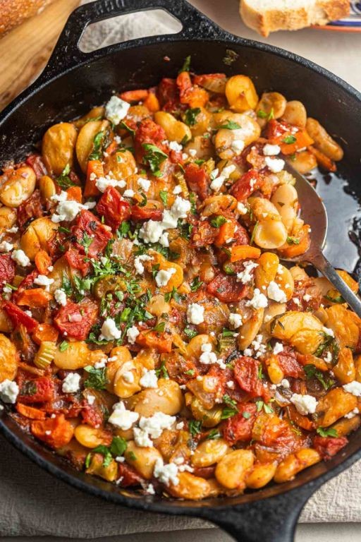 Greek Gigantes Plaki (Baked Giant Beans)