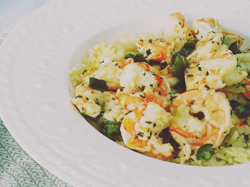 Jalapeño Lime Shrimp Fried Rice