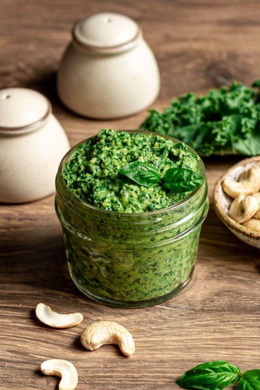 Kale and Cashew Vegan Pesto