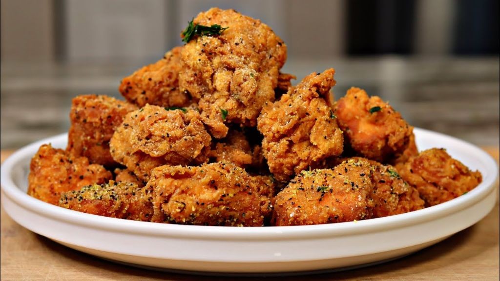 Lemon Pepper Salmon Bites