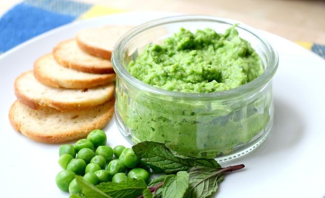 Mint and Pea Vegan Pesto