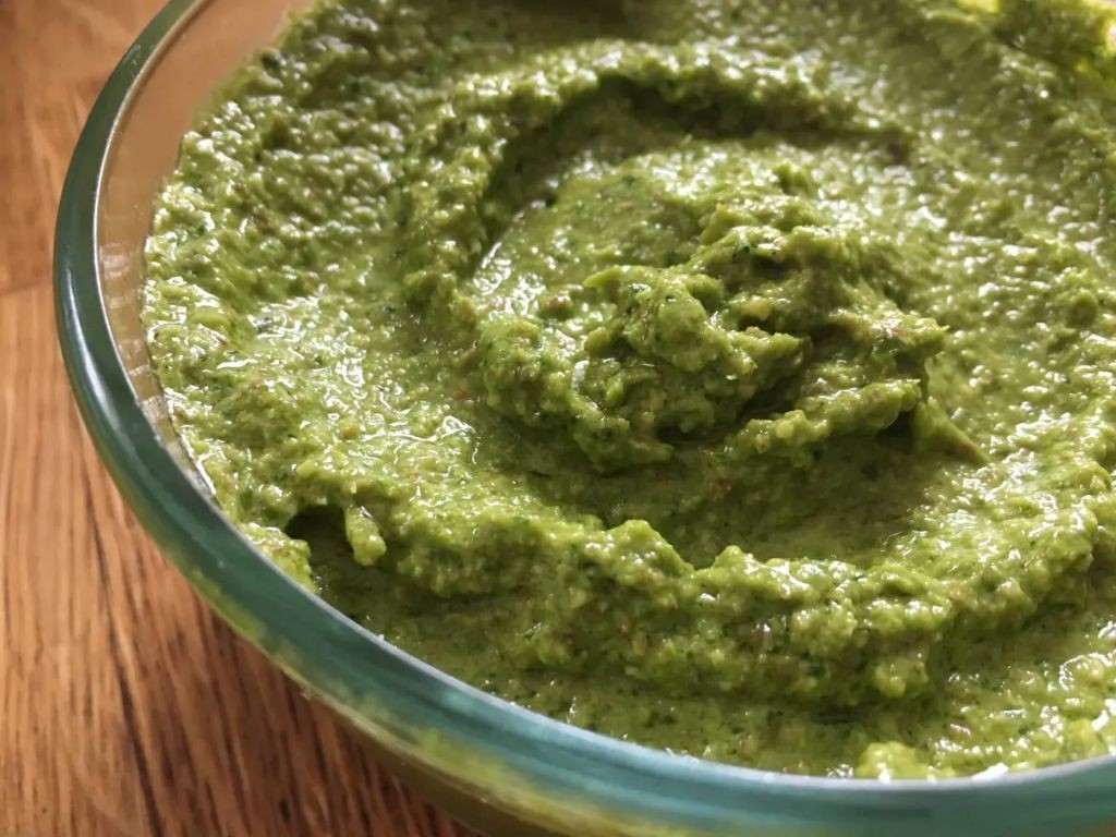 Parsley and Almond Vegan Pesto