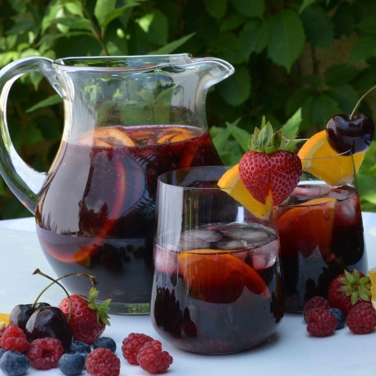Prosecco Sangria with Fresh Berries