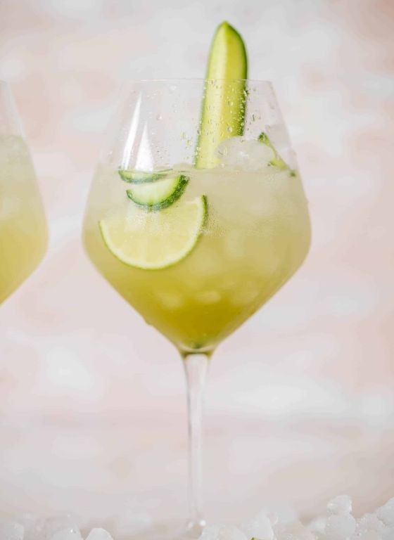 Prosecco and Cucumber Refresher