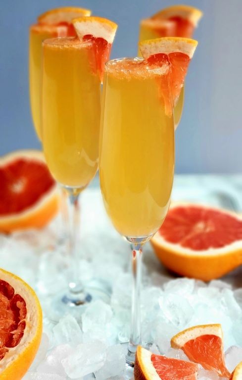 Prosecco and Grapefruit Aperitif