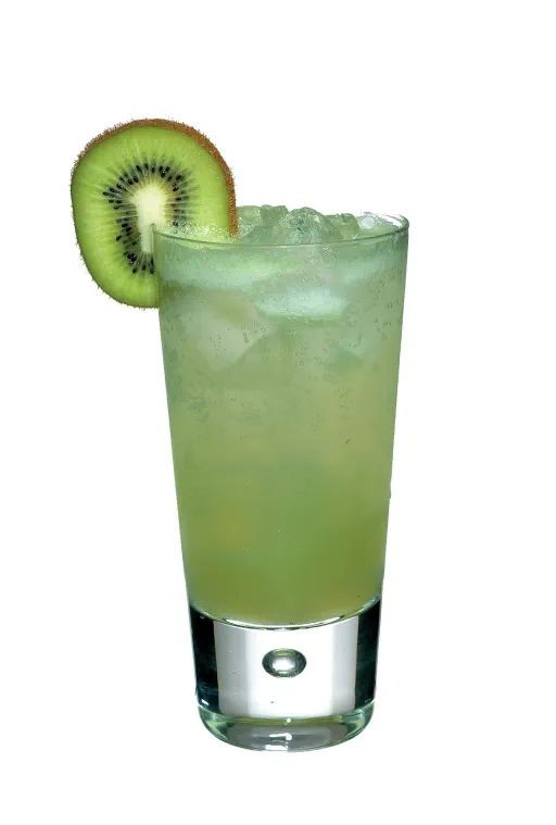 Prosecco and Kiwi Collins