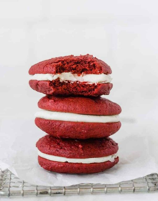 Red Velvet Gobs with Creamy Filling