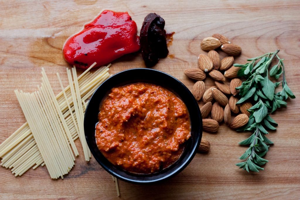 Roasted Red Pepper Vegan Pesto
