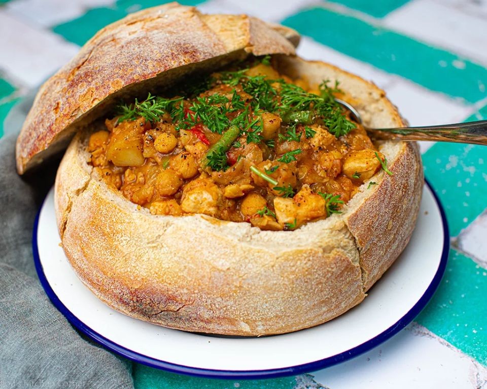 South African Bunny Chow