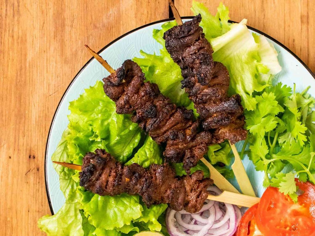 Suya-Spiced Grilled Beef Skewers