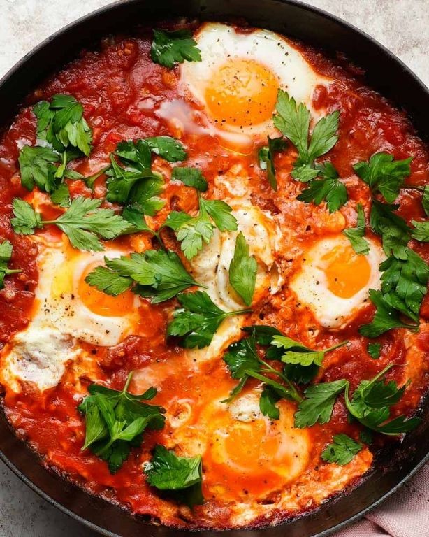 Tunisian Shakshuka with Harissa