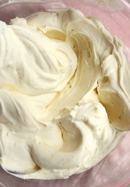 Vanilla Bean Whipped Ganache Frosting