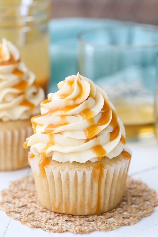 Whipped Vanilla Frosting with Bourbon