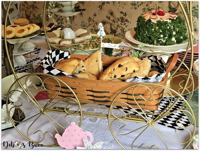 Alice in Wonderland Tea Party Scones