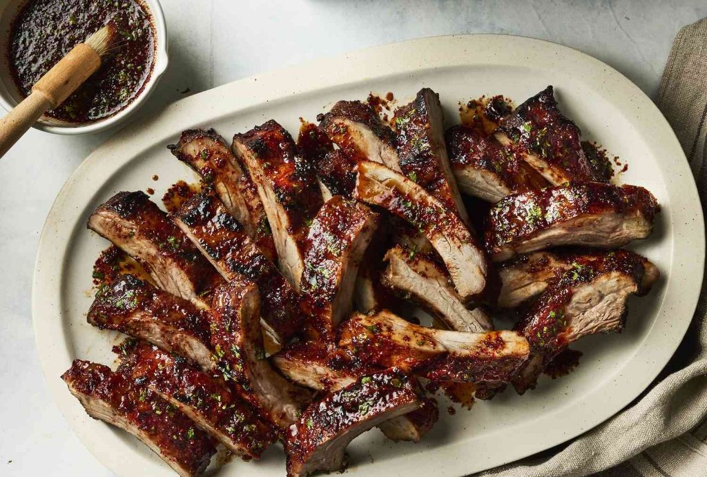Allspice BBQ Ribs with Honey Glaze