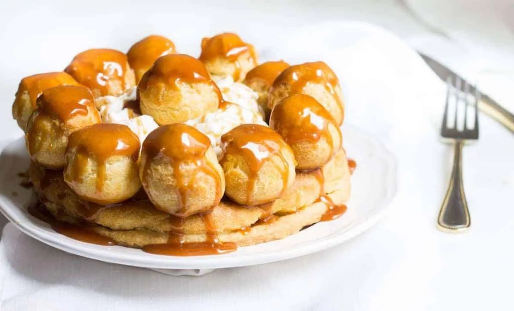 Almond Cream St. Honoré Cake