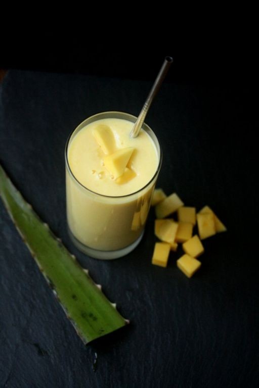 Aloe Vera Mango Lassi
