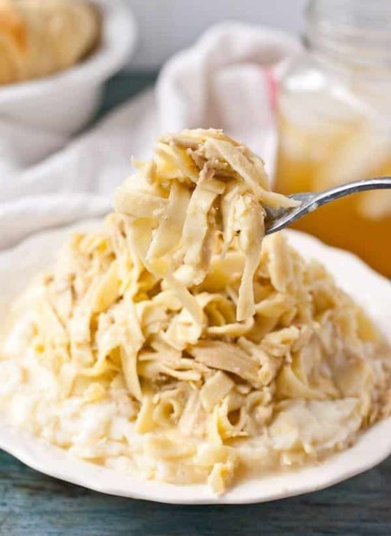 Amish Chicken and Noodles