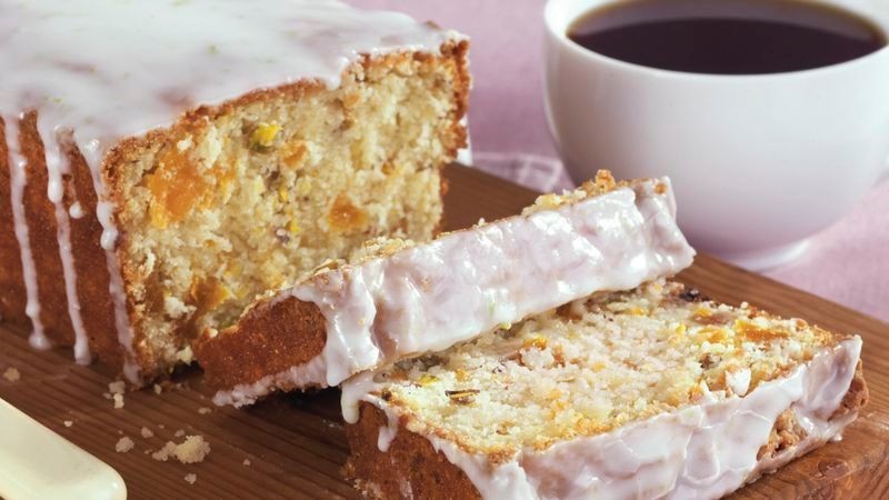 Apricot Pistachio Tea Bread