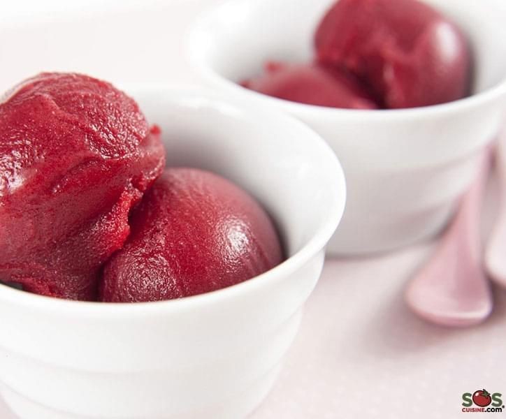 Aronia Berry Sorbet