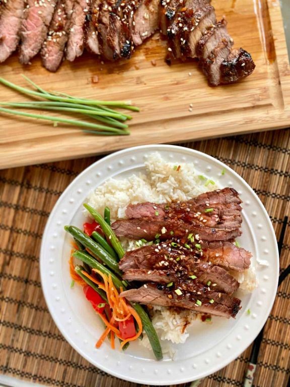 Asian-Inspired Soy Ginger London Broil
