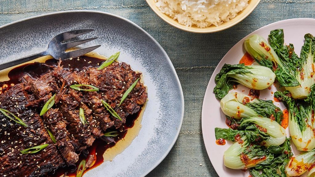 Asian-Inspired Soy Ginger Oven Brisket