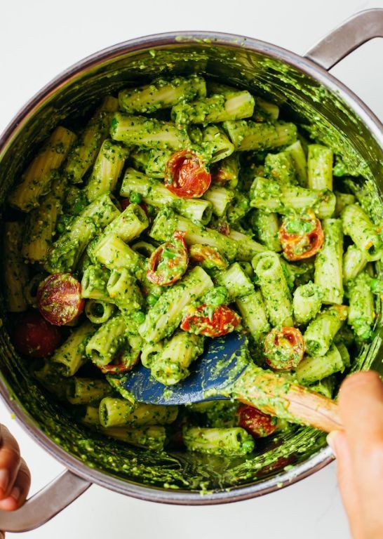 Avocado Basil Pasta Sauce