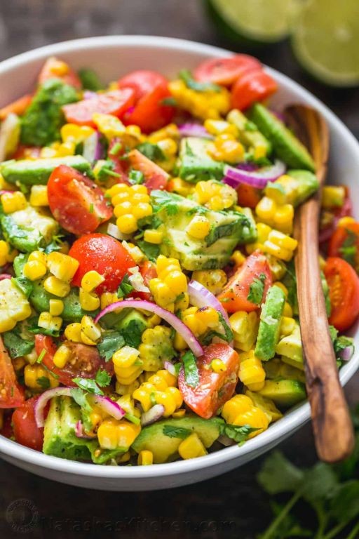 Avocado and Corn Salad