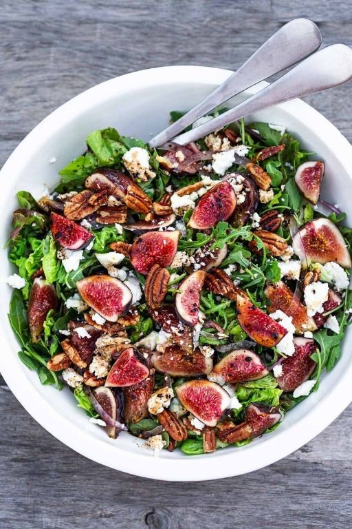 Balsamic Glazed Fresh Fig Salad
