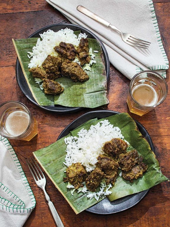 Banana Leaf Beef Rendang