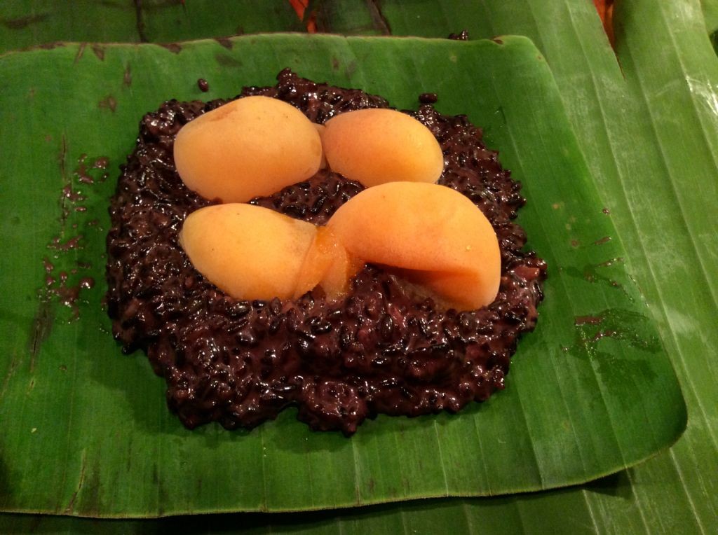 Banana Leaf Wrapped Black Rice Pudding