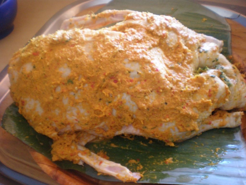 Banana Leaf Wrapped Spiced Duck