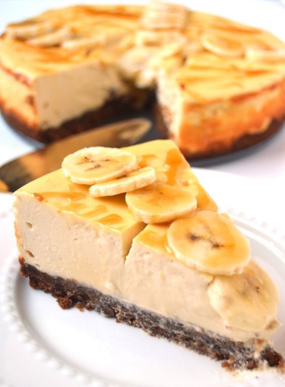 Banana Nut Yogurt Cheesecake