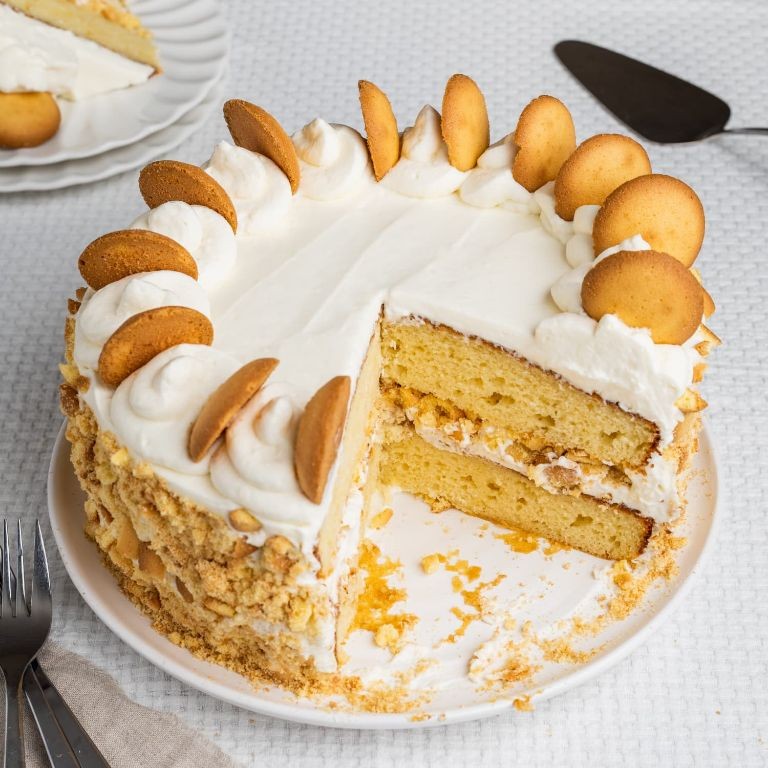 Banana Pudding Birthday Cake