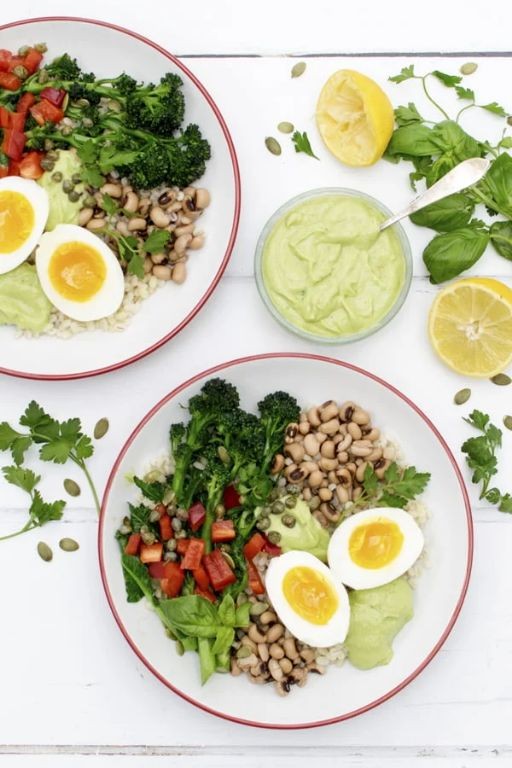 Barley and Avocado Buddha Bowl