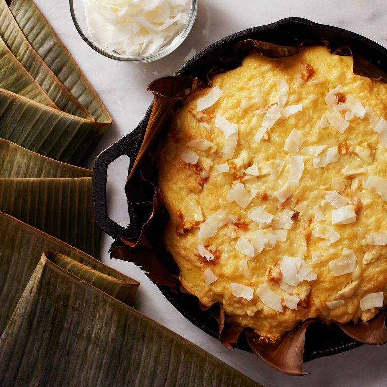 Bibingka (Coconut Rice Cake)