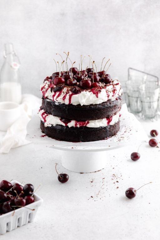 Black Forest Birthday Cake