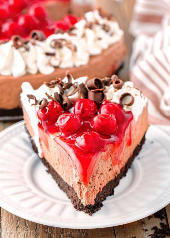 Black Forest Yogurt Cheesecake