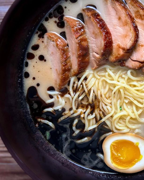 Black Garlic Oil Ramen