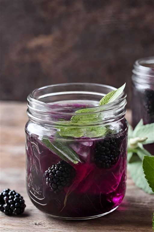 Blackberry and Sage Cleansing Water