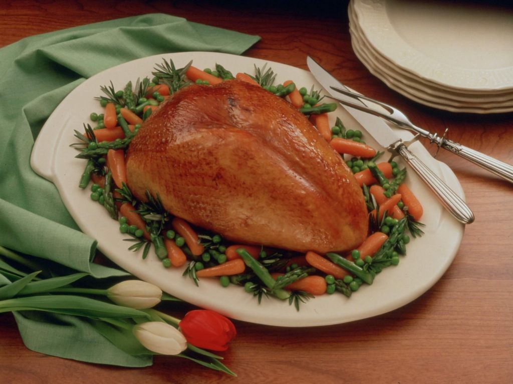 Blackened Turkey Breast with Honey Mustard Glaze