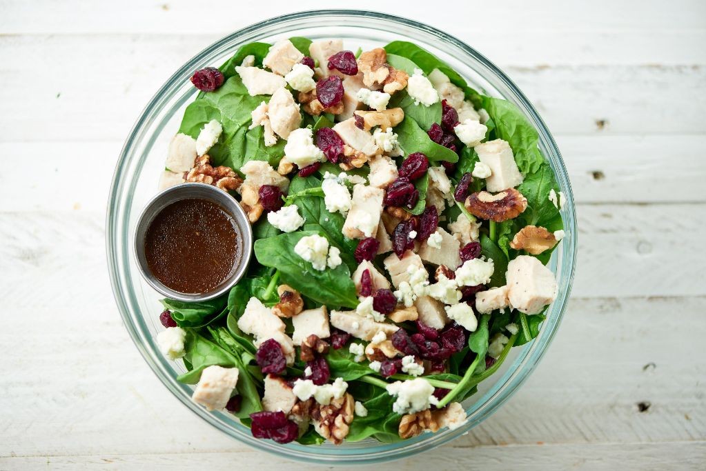 Blue Cheese and Cranberry Chicken Salad