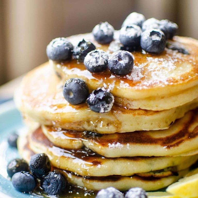 Blueberry Lemon Pancakes