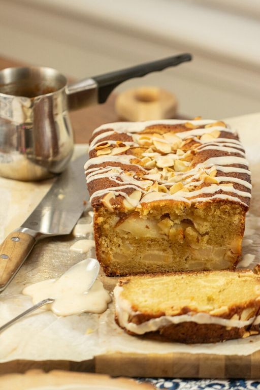 Bosc Pear and Cardamom Cake