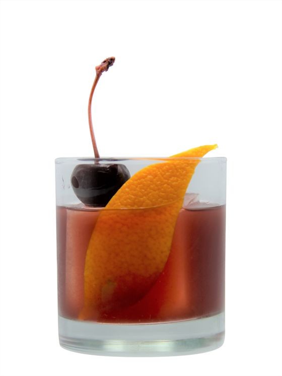 Bourbon-Infused Cherry Boulevardier